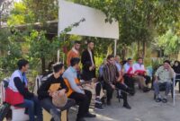 گزارش تصویری؛ حضور اعضای کانون ها و انجمن دانشگاه شهاب دانش در آسایشگاه انوار آفتاب