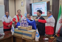در طرح تلظّی، ۷۷ کارتن شیر خشک به کودکان مظلوم غزه اهداء شد
