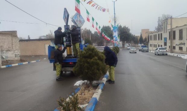 گزارش تصویری؛ اجرای طرح ساماندهی و نصب المان منقش به تمثال شهدای شهر دستجرد گزارش تصویری؛ اجرای طرح ساماندهی و نصب المان منقش به تمثال شهدای شهر دستجرد