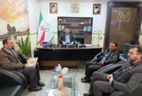 تقدیر شهردار دستجرد از همکار جانباز و ایثارگر شاغل در شهرداری