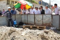 بازدید مدیرعامل آبفای کشور از اصلاح شبکه فاضلاب با روش نوین لوله شکافی در قم