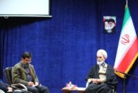 آیت الله اعرافی: بهنامجو استانداری شایسته تقدیر است آیت الله اعرافی: بهنامجو استانداری شایسته تقدیر است